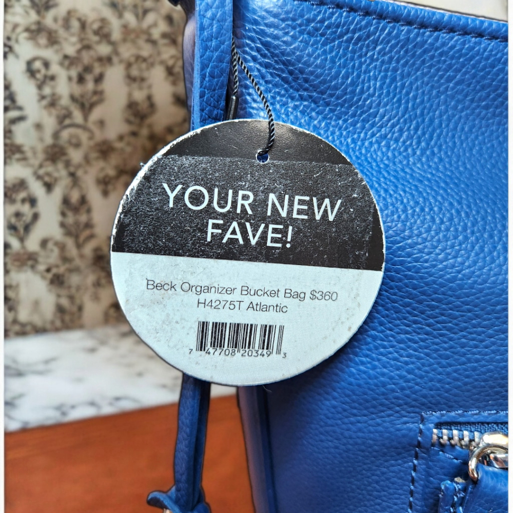 **Brighton Your Bag Beck Atlantic handbag NWT and Registration card - Picture 10 of 11